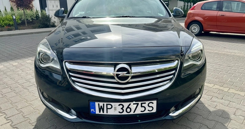 Opel Insignia cena 35500 przebieg: 266000, rok produkcji 2014 z Pruszków małe 596